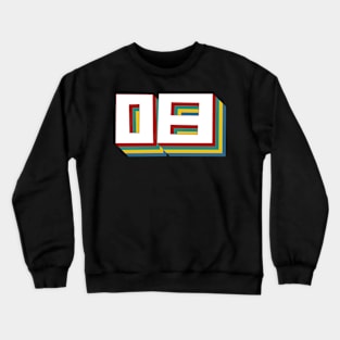 Number 8 Crewneck Sweatshirt